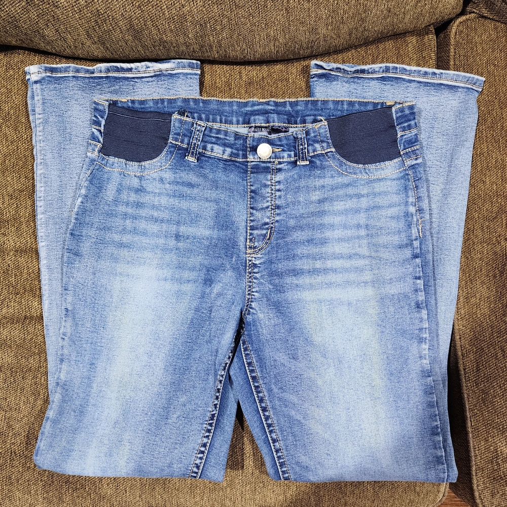 Women's Maternity Light Blue Jeans